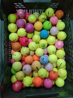 golfové míčky vícebarevný mix