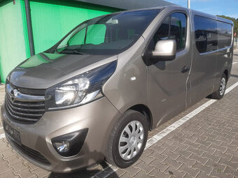 Opel Vivaro 1,6 88kw diesel,r.v.:2016, 6míst, long, DPH