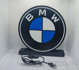 Prodám nový znak BMW s podsvětlením (led pásek)