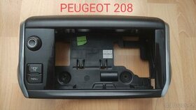 Rámeček na originální rádio Peugeot 208