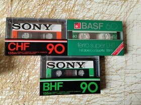 Mc Sony CHF 90 Sony BHF 90 BASF Ferro 60