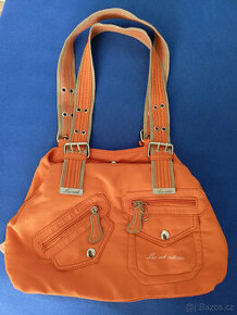 Dámská oranžová kabelka Lux Nick Collection