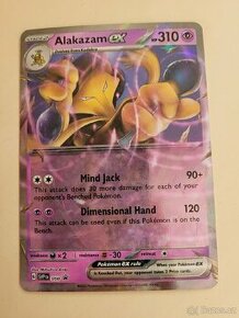 Pokémon karta Alakazan ex