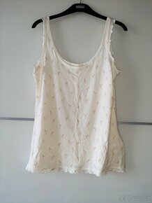 Oblečení jaro, léto - tílka, kraťasy, kimono, vel. 42