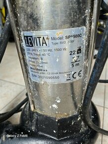 Kalové čerpadlo Levis SP1500C