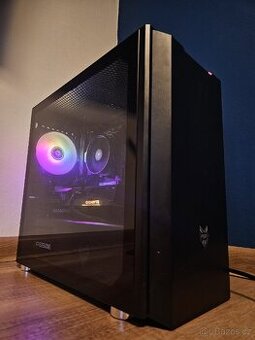 HERNÍ PC - RTX 3060 Ti, Ryzen 5500, 16gb ram, 500gb disk