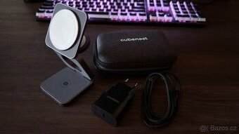 Cubenest 3v1 Skládací bezdrátová magnetická nabíječka S312 P
