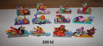 Kinder figurky 4 skládačky