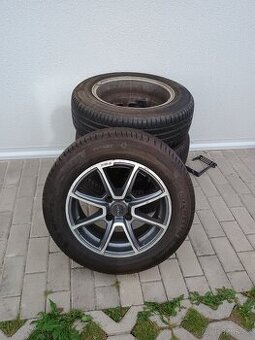 ALU disky FOX 15" – včetně pneu 185/65 R15 (4-5 mm vzorek)