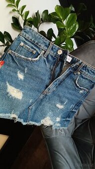 Džínová sukně Zara, vel XS/34
