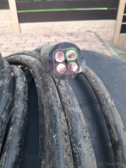 Kabel CYKY-J 4x6 měděný, silový instalační