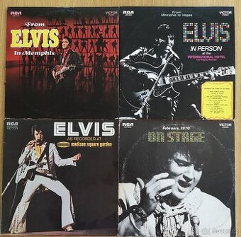 LP desky ELVIS PRESLEY původní USA presy z 60.tých let