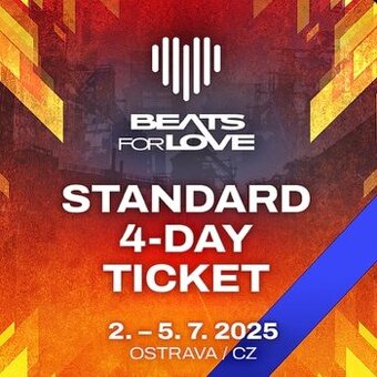 Celofestivalová vstupenka 4 dny