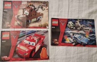 🚗 LEGO Cars 2 – Plánky (8200, 8201, 8426)