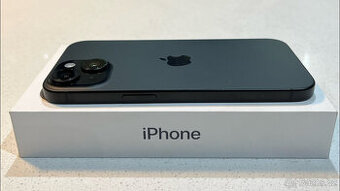 ZÁNOVNÍ.  IPHONE 15  / 128 GB  .BLACK.ZÁRUKA APPLE