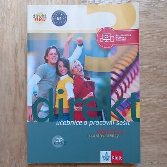 DIREKT 3, učebnice a pracovní sešit + CD