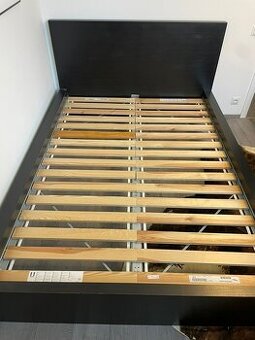 Postel Ikea Malm - černá