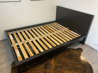 Postel Ikea Malm - černá