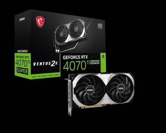 MSI RTX 4070Ti Super VENTUS 2X OC ZÁRUKA