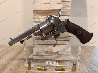 REVOLVER LEFAUCHEUX RÁŽE 7MM