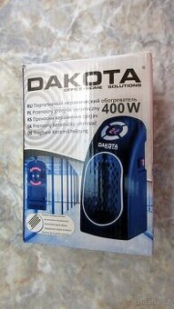 Malý přenosný el. ohřívač s příkonem 400W 220V.