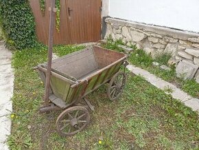 Žebřiňák, vozík, loukoťová kola