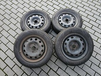 Disky + zimní pneu 185/65 R14 - 1