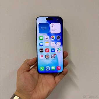 ZÁNOVNÍ APPLE IPHONE 16 PRO MAX 256GB-TITAN,BATERIE 100%