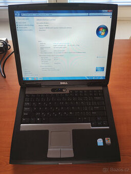 notebook Dell Latitude D520 + 130W zdroj a 2x baterie