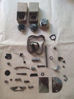 náhradní díly pro šicí stroj ZETINA