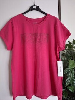 Nové dámské triko Calvin klein s kamínkama vel. XXL