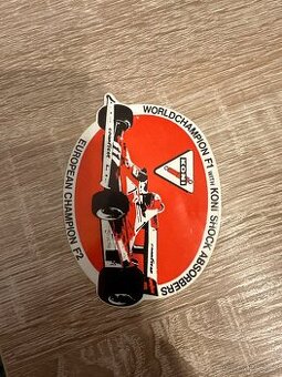 Sběratelská samolepka F1