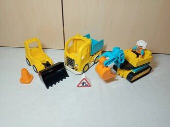 lego duplo stavební stroje