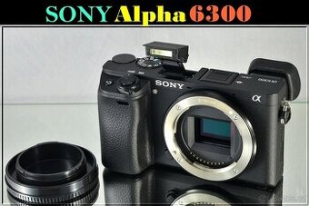 Sony A 6300 24,2 Mpx4K videoWIFI/NFC4100 Exp.