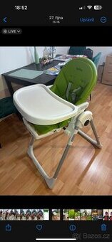 Jídelní židlička Peg Pérego