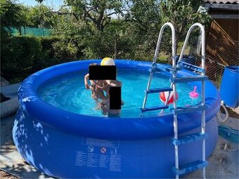 Bazén 6m3, filtrace, schůdky, plachta, organická chemie - 1