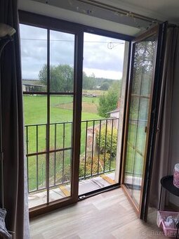 Prodám dveře Oknotherm zlatý dub190x231cm