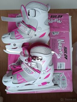 Dívčí brusle Sulov, nastavitelná velikost 30 až 33