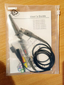 Sonda na osciloskop 100MHz x1 x10 s příslušenstvím FNIRSI