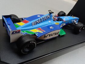 F1 BENETTON B199 1999  ALEXANDER WURZ MINICHAMPS 1:18