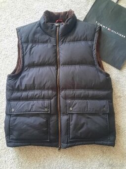 TOMMY HILFIGER pánská péřová zimní vesta vel.XL