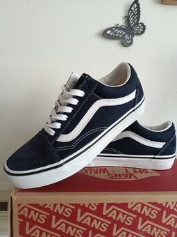 Temně modré tenisky Vans old Scholl vel 37