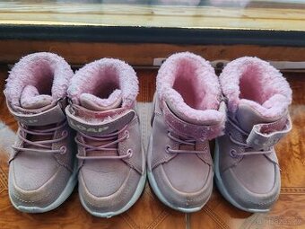 Zimní boty 22 a 23