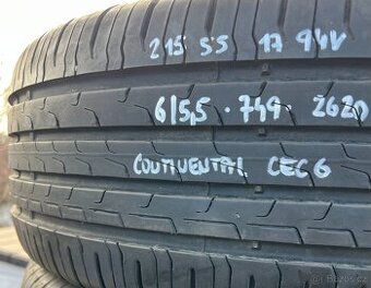 215/55 R17 94V letní pneu Continental EcoContact 6 (2620)