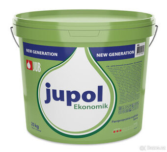Jupol Ekonomik bílá malířská barva - 25kg -nové