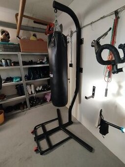 Kompletní boxerská sestava - rukavice + pytel + držák