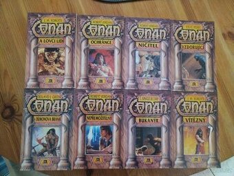 KOMPLETNÍ SBÍRKA: Barbar CONAN (8 knih) 1995-1997