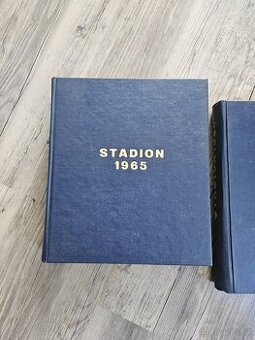 Časopisy stadion - vázané ročníky 1965 - 1969