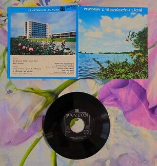 TŘEBOŇSKÉ LÁZNĚ -  gramodeska, viz.foto. Prodám, cena 150 kč