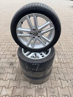 Alu kola VW 5x112r17 + 225/45 r17 letní